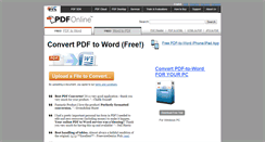 Desktop Screenshot of pdfonline.com